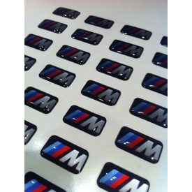 BMW gyári M-ES M-TECH FELNI,KORMÁNY EMBLÉMA , MATRICA