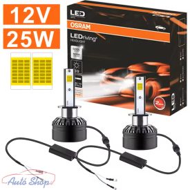   Osram H1 H4 H7 Led izzó 6000k Csp H9 H8 H11  LED 12V 6000K 20W 40W 24V nagy teljesítményű eredeti LEDriving Hb3 Hb4 9005 9006 9012 Hir2 Autó izzó