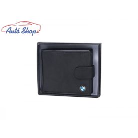 BMW BŐR KAPCSOS PÉNZTÁRCA 