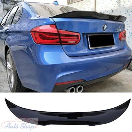 BMW F30 PSM style spoiler / csomagtér szárny , légterelő fényes fekete