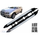 BMW X3 F25 (2011-2017) alumínium küszöb fellépő szett