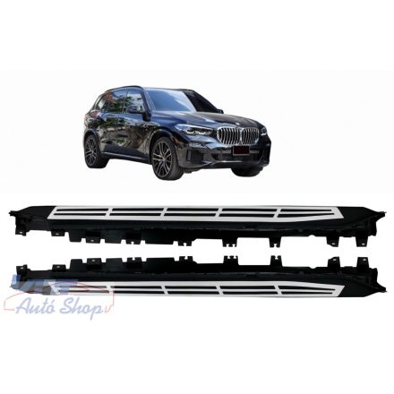  BMW X5 G05 2018- alumínium küszöb fellépő szett   