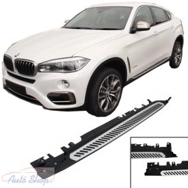 BMW F16 X6  alumínium küszöb fellépő szett