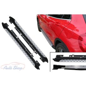   MERCEDES-BENZ GLA-osztály (X156) Küszöb  alumínium küszöb fellépő szett GLA-osztály  2014-