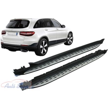 Mercedes GLC-Class X253 (2015-2022) GLC Coupe C253 (2016-2022) Küszöb  alumínium küszöb fellépő szett 