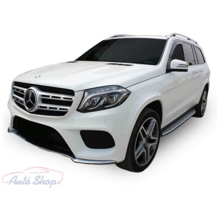 MERCEDES-BENZ GL-166 osztály ( 2012-2015) Küszöb  alumínium küszöb fellépő szett GLS-Facelift osztály Mercedes  X166 2016-2018