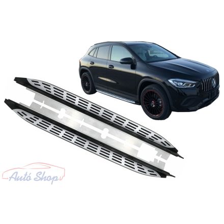 MERCEDES-BENZ GLA-osztály SUV H247 Küszöb  alumínium küszöb fellépő szett GLA-osztály  2020-