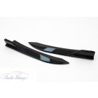 BMW F30 F31 Hátsó lökhárító spoilerek, oldalsó spoiler , légterelő BMW 3-as széria F30 F31 (2011-2019) fényes fekete színben