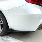 BMW F30 F31 Hátsó lökhárító spoilerek, oldalsó spoiler , légterelő BMW 3-as széria F30 F31 (2011-2019) fényes fekete színben