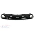 AUDI A4 B8 Limousine Avant 2007-2011 RS4 stílusú utángyártott hátsó diffúzor króm kipufogó végekkel