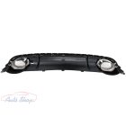 AUDI A4 B8 Limousine Avant 2007-2011 RS4 stílusú utángyártott hátsó diffúzor króm kipufogó végekkel
