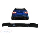 BMW E90 , E91 M-Performance hátsó lökhárító fényes fekete M-es diffúzor