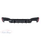 BMW G30/G31 M5 Style fényes Fekete / Carbon M-es diffúzor toldat 2017-2024