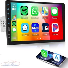   Multimédia, Rimoody, 1 DIN, Bluetooth, MirrorLink, 9" érintőképernyő, FM rádió, kamera , Android