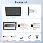 Multimédia, Rimoody, 1 DIN, Bluetooth, MirrorLink, 9" érintőképernyő, FM rádió, kamera , Android