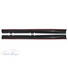 VW Golf VI Mk6 R20 Designhez megfelelő oldal küszöb spoiler toldat  2008-tól