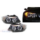  BMW E90/E91 2005.03-2008.08 Fekete LED AE-TÍPUS HID H7 Első Led Lámpa