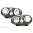 VW GOLF IV 4 (1997-2003) ELSŐ LÁMPA PÁR ANGEL EYES 