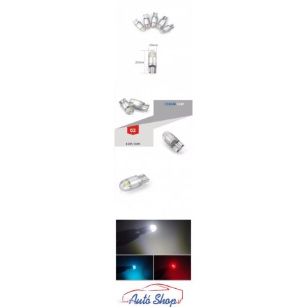 T10   T10 168 194 W5W LED   CANBUS XENON FÉNYŰ