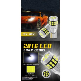 T10  LED 168 194 W5W   CANBUS FEHÉR FÉNYŰ