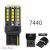 T20 W21W LED AUTÓ ÉGŐ ,  IZZÓ  SMD LED 7440