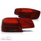 BMW 3-as széria E92 Coupé Pre LCI LED-es hátsó lámpák (2006.09.-2010.03.) modellekhez, füst/piros