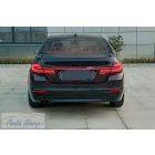 BMW F10  Piros fekete LED BAR Hátsó lámpa szett dinamikus szekvenciális kanyarodófény-frissítéssel LCI G30-ra 2010-2017