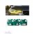 BMW M3, M4 CSL DRL borostyánsárga  3 db sárga modulból álló készlet, F32 F33 F36, F80 M3 F82 M4
