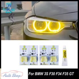   BMW F30 F31 F35  , M3  CSL DRL borostyánsárga  4 db sárga modulból álló készlet Xenon Lámpához 63117398766 63117311243  2012-2015