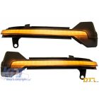 BMW Dinamikus Tükör irányjelző Füstös Led lámpa  SEQ BMW 5 F10,F11,F07 LCI , F12,F13,F06 LCI , F01 LCI