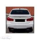  BMW 3 Széria  F30 ,F30 Lci  (2011-2019) M3 Style , Design Fényes fekete csomagtér spoiler . 