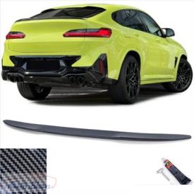  BMW G02 X4 CS stílusú Carbon style  ABS műanyag csomagtartó spoiler