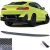 BMW G02 X4 CS stílusú Carbon style  ABS műanyag csomagtartó spoiler