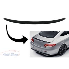    Mercedes C-osztály Coupé C205 Fényes fekete Csomagtartó spoiler toldat (2014-2019) modellekhez