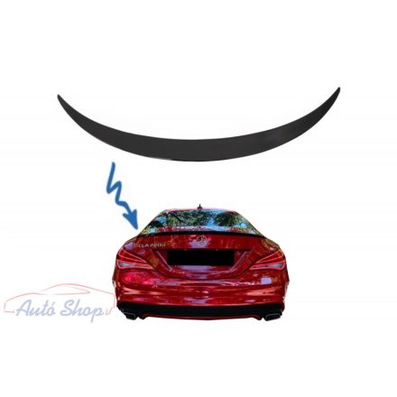 Mercedes CLA-osztály C117 W117  Fényes fekete Csomagtartó spoiler toldat ( 2013 -  2018 ) AMG Style model