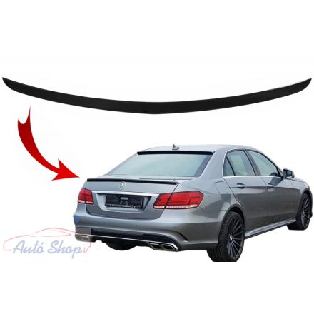 Mercedes E-osztály  W212  Fényes fekete Csomagtartó spoiler toldat ( 2009 -  2016 ) AMG Style model