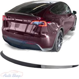   Tesla Model Y fényes fekete Performance csomagtartó spoiler  légterelő  Optikai tuning 2020-