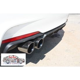 BMW M-es  DUPLA POLÍROZOT KIPUFOGÓVÉG !!!