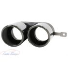 BMW 3-as Széria G20 G21 G28 M-Sport Design Hátsó Kipufogóvégpár  Évj.: 2019-től , Minőségi termék !