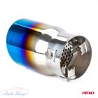 UNIVERZÁLIS ÉGETETT KRÓM KIPUFOGÓVÉG