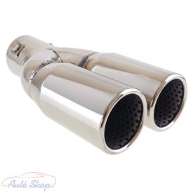 UNIVERZÁLIS DUPLA POLÍROZOT KIPUFOGÓ VÉG !!!