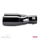 UNIVERZÁLIS FÉNYES FEKETE DUPLA POLÍROZOTT KIPUFOGÓVÉG