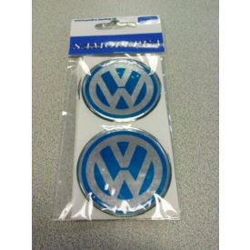 VW 55MM  3D ALUFELNI KUPAK EMBLÉMA 