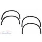 BMW X6 F16 (2015-2020) M-Design M-Sport Fényes Fekete sárvédő szélesítő szett