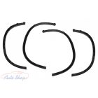 BMW X6 F16 (2015-2020) M-Design M-Sport Fényes Fekete sárvédő szélesítő szett