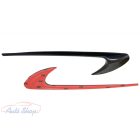 Mercedes C-Class W205 S205 E-Class W213 S213 Fényes fekete Oldalsó sárvédő szellőző szárny Spoiler