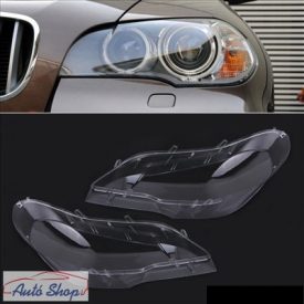   BMW X5 E70 LÁMPA BÚRA SZETT 2007-2012 ,  lámpabúra fényszóró búra Minőségi termék