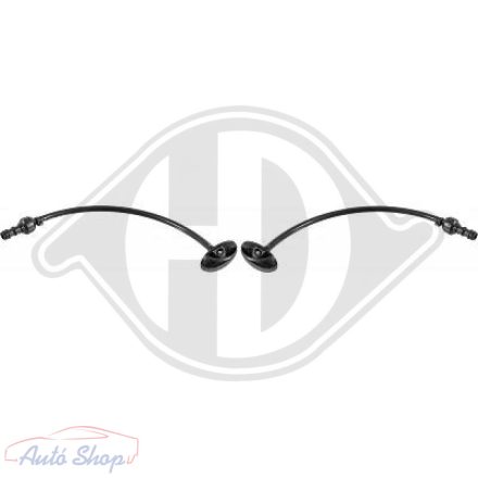 BMW E90 , E91 M3 Style első lökhárító fényszóró , lámpa mosó fúvóka beépítő szett  / Szerviz alkatrész