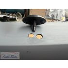 BMW E90 , E91 M3 Style első lökhárító fényszóró , lámpa mosó fúvóka beépítő szett  / Szerviz alkatrész