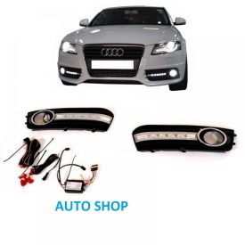   AUDI A4 B8 NAPPALI DRL MENETFÉNY KÖDLÁMPA RÁCSBA ÉPITVE 